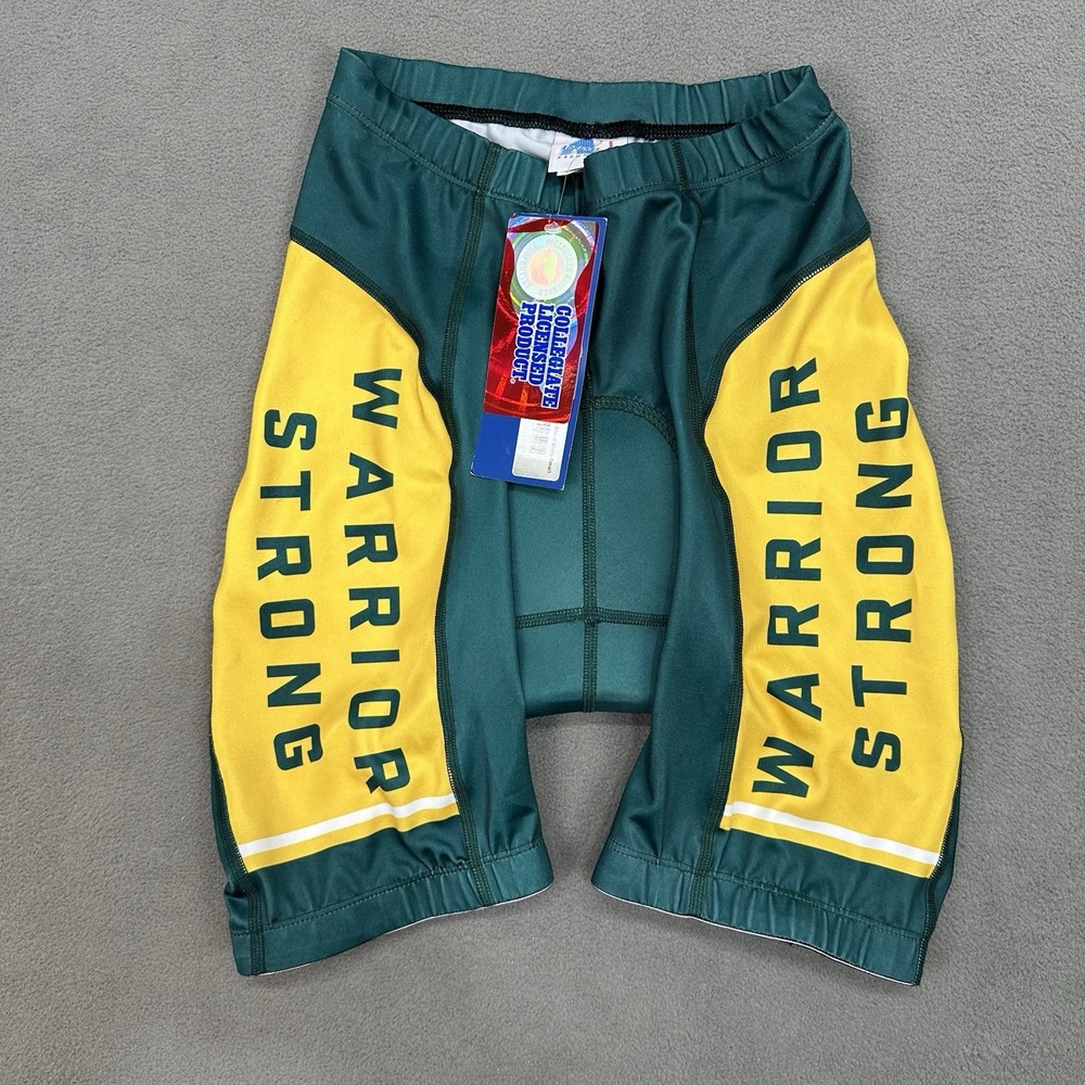 Wayne State University Detroit Cycling Shorts Men's S Warrior Strong SPF30 Wicks